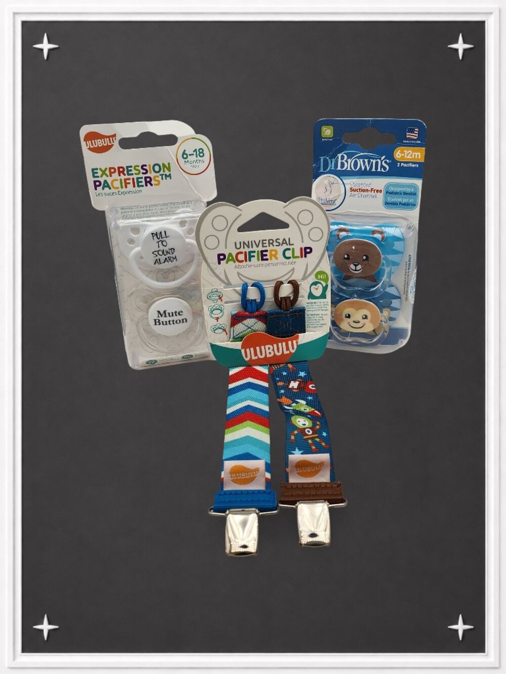 Pacifier Set and Clip Bundle | NWT